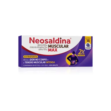 Neosaldina Muscular Max com 16 Comprimidos Revestidos