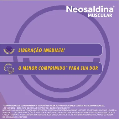 Neosaldina Muscular com 20 Comprimidos Revestidos