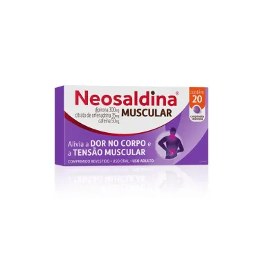 Neosaldina Muscular com 20 Comprimidos Revestidos