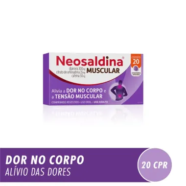 Neosaldina Muscular com 20 Comprimidos Revestidos