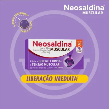 Neosaldina Muscular com 20 Comprimidos Revestidos