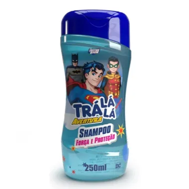 Shampoo Trá Lá Lá Aventura Liga da Justiça Sem Embaraço 250ml