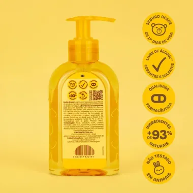 Sabonete L&iacute;quido Beb&ecirc; Jo&atilde;o e Maria Glicerina 200ml