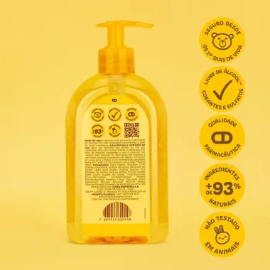 Sabonete L&iacute;quido Beb&ecirc; Jo&atilde;o e Maria Glicerina 400ml