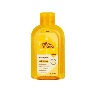 Shampoo Beb&ecirc; Jo&atilde;o e Maria Glicerina 200ml