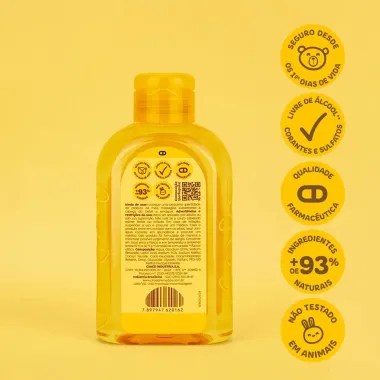 Shampoo Beb&ecirc; Jo&atilde;o e Maria Glicerina 200ml