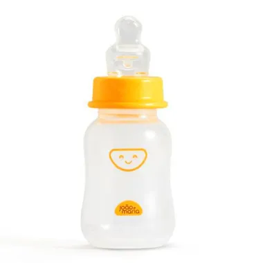 Mamadeira Cimed Jo&atilde;o e Maria Fluxo Lento 0+ Meses 120ml