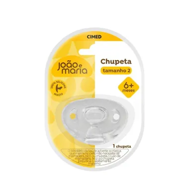 Chupeta Cimed Jo&atilde;o e Maria 6+ Meses Tamanho 2