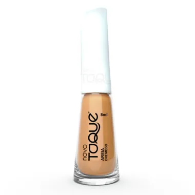 Esmalte Novo Toque  Cremoso Cor Areia 8ml