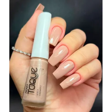 Esmalte Novo Toque  Cremoso Cor Areia 8ml