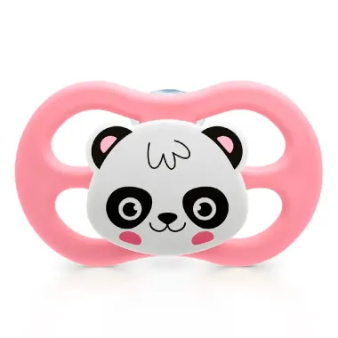 Chupeta Lillo Little Friends 6+ Meses Rosa Desenhos Sortidos com Estojo