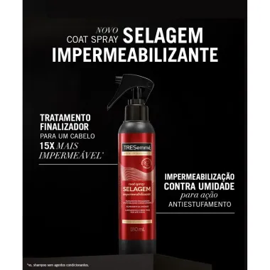 Selagem Impermeabilizante TRESemm&eacute; Coat Spray 180ml
