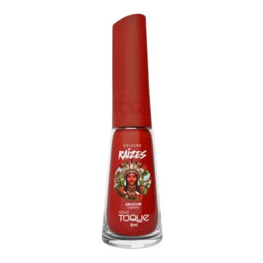 Esmalte Novo Toque Raízes Cremoso Cor Urucum 8ml