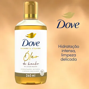 Óleo de Banho Dove Glicerinado 240ml