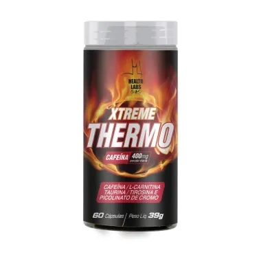 Xtreme Thermo Health Labs com 60 C&aacute;psulas