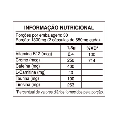 Xtreme Thermo Health Labs com 60 C&aacute;psulas