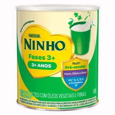 Ninho 3+ Fases Nutri Pré Escolar 800g