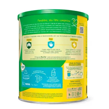 Ninho 3+ Fases Nutri Pré Escolar 800g