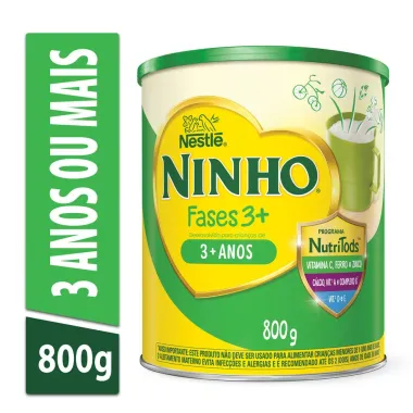 Composto Lácteo NINHO Fases 3+ 800g_2