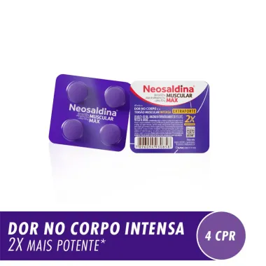 Neosaldina Muscular Max com 4 Comprimidos Revestidos