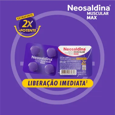 Neosaldina Muscular Max com 4 Comprimidos Revestidos