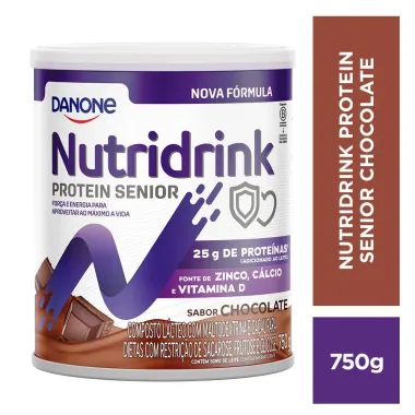 Nutridrink Protein Senior Sabor Chocolate 750g