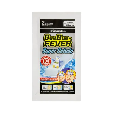 Adesivo  para Febre ByeBye-Fever Super Gelado 2 Unidades