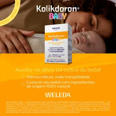 Kolikdoron Baby Weleda Gl&oacute;bulos Uso Oral 20g
