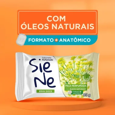 Sabonete Perfumado em Barra Siene Erva Doce 85g