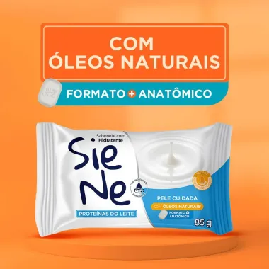 Sabonete Perfumado em Barra Siene Prote&iacute;nas do Leite 85g