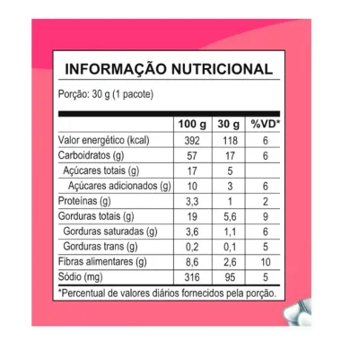 Biscoito Aruba Kids Disney Sabor Morango Vegano 30g