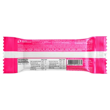 Barra de Proteína Emana Sabor Morango com Chocolate 12g de Proteína 40g