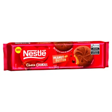 Biscoito Choco Cookie Nestlé Peanut Butter 100g