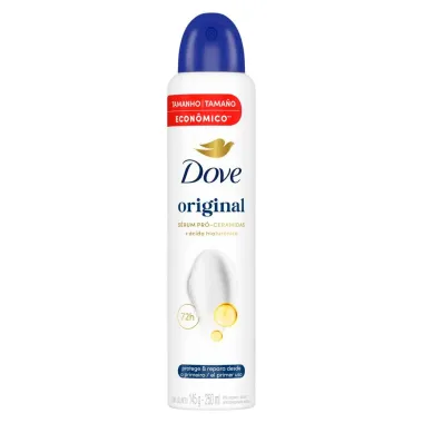 Desodorante Antitranspirante Aerosol Dove Original 250ml Leve Mais Por Menos
