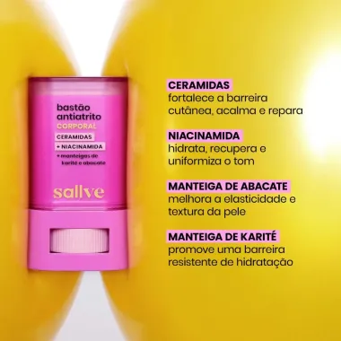 Hidratante Corporal Sallve Bast&atilde;o Antiatrito 15g