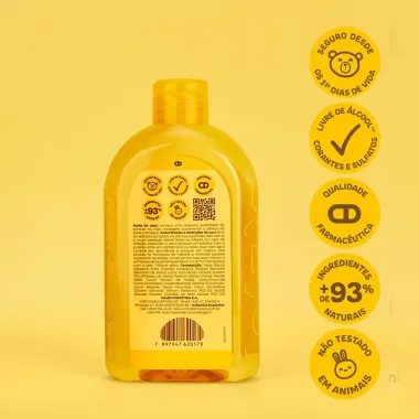 Shampoo Beb&ecirc; Jo&atilde;o e Maria Glicerina 400ml