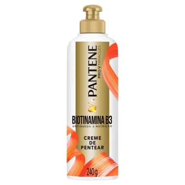 Creme para Pentear Pantene Pro-V Miracles Biotinamida B3 Antiqueda e Nutrição 240g