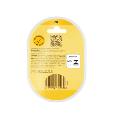 Chupeta Jo&atilde;o e Maria Cimed Silicone Ortodontica de 0 a 6 Meses 1 Unidade