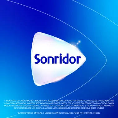 Sonridor 750mg Dor e Febre com 20 Comprimidos