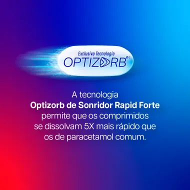 Sonridor Rapid + Forte Dor no Corpo com 10 Comprimidos Revestidos
