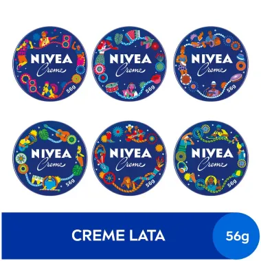Creme Hidratante Nivea Ritmos Brasileiros 1 Unidade de 56g