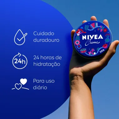 Creme Hidratante Nivea Ritmos Brasileiros Lata Sortidas 1 Unidade 56g