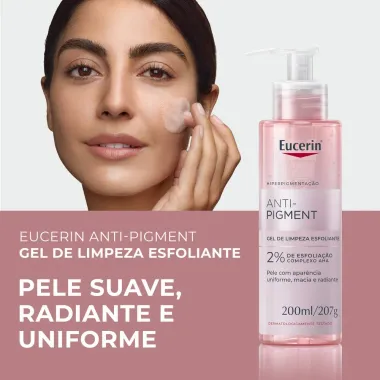 Eucerin Anti-Pigment Gel de Limpeza Esfoliante 200ml