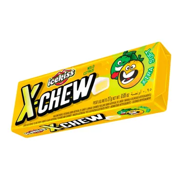 Bala Mastig&aacute;vel Icekiss X-Chew Sabor Wild Citrus 27g