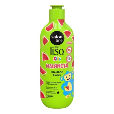 Kit Meu Liso Kids Salon Line Melancia Shampoo Suave 300ml e Condicionador 200ml