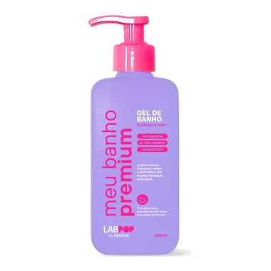 Gel de Banho Bubblegum Witch LabPop By Labotrat Meu Banho Premium 240ml
