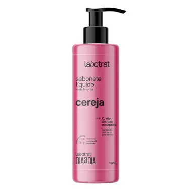 Sabonete Líquido Rosto e Corpo Labotrat Dia a Dia Cereja 190ml