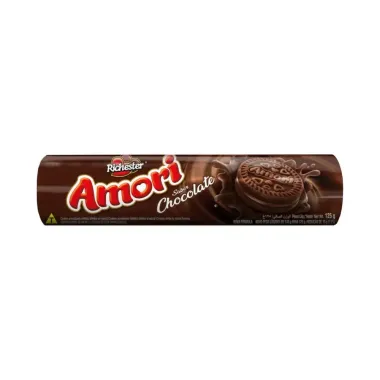 Biscoito Richester Amori Sabor Morango 125g