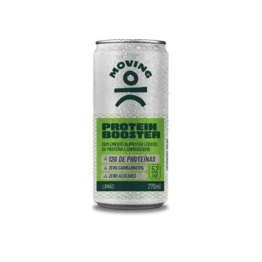 Bebida Energética Moving Protein Booster 12g de Proteína Limão 270ml