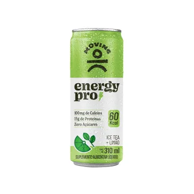 Bebida Energética Moving Energy Pro Ice Tea de Limão 310ml